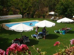 Hotel rural Finca La Media Legua en Aracena, con piscina